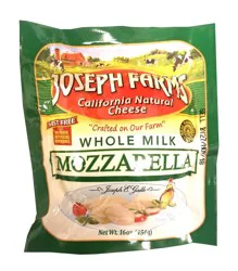 Joseph Farms Whole Milk Mozzarella Ball