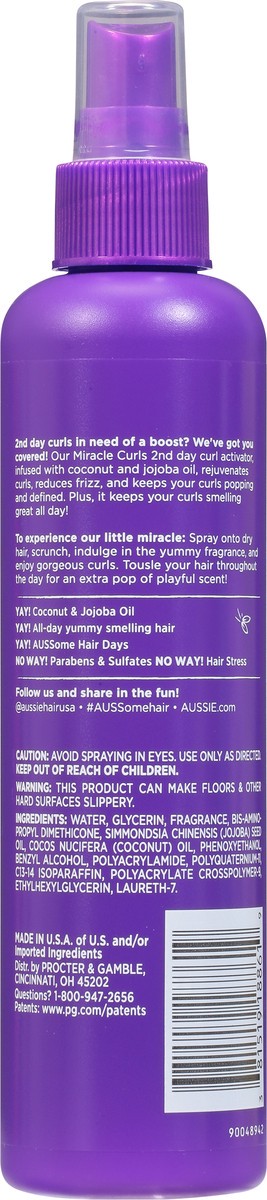 slide 5 of 9, Aussie Curl Activator Li, 8.5 fl oz