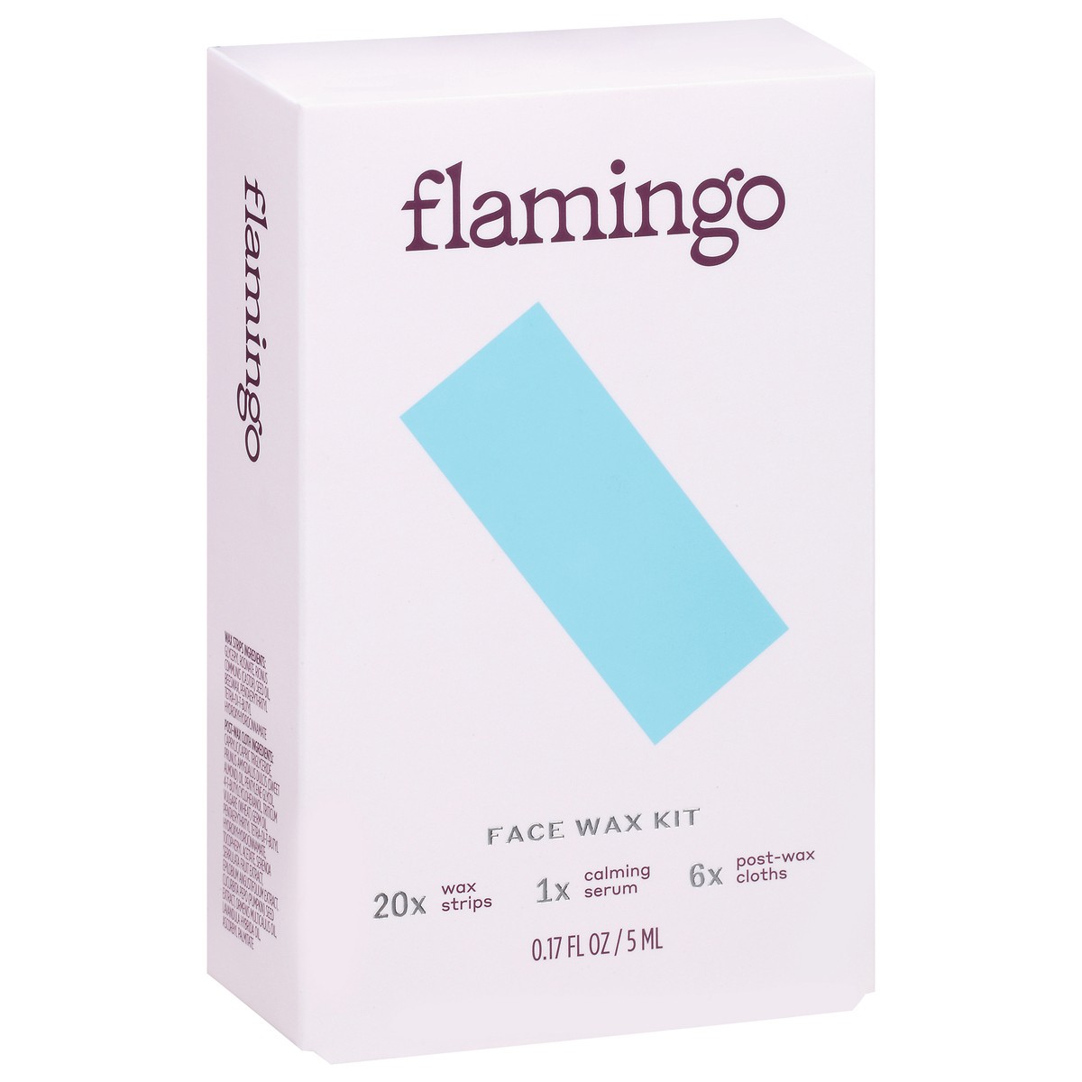 slide 2 of 9, Flamingo Face Wax Kit 0.17 fl oz Box, 20 ct