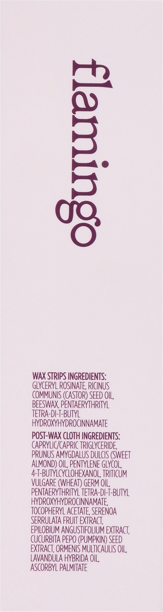 slide 7 of 9, Flamingo Face Wax Kit 0.17 fl oz Box, 20 ct