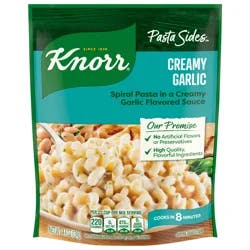 Knorr 4.4 oz Pasta Sides Creamy Garlic Shells