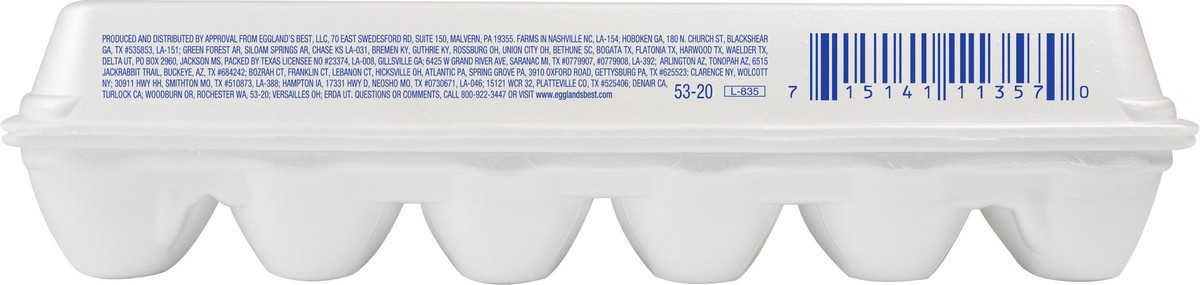 slide 8 of 11, Eggland's Best Large Grade A Eggs, 18 ct