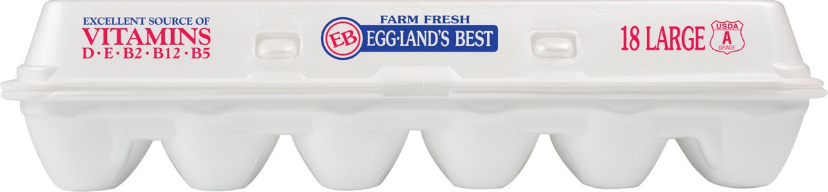 slide 5 of 11, Eggland's Best Large Grade A Eggs, 18 ct