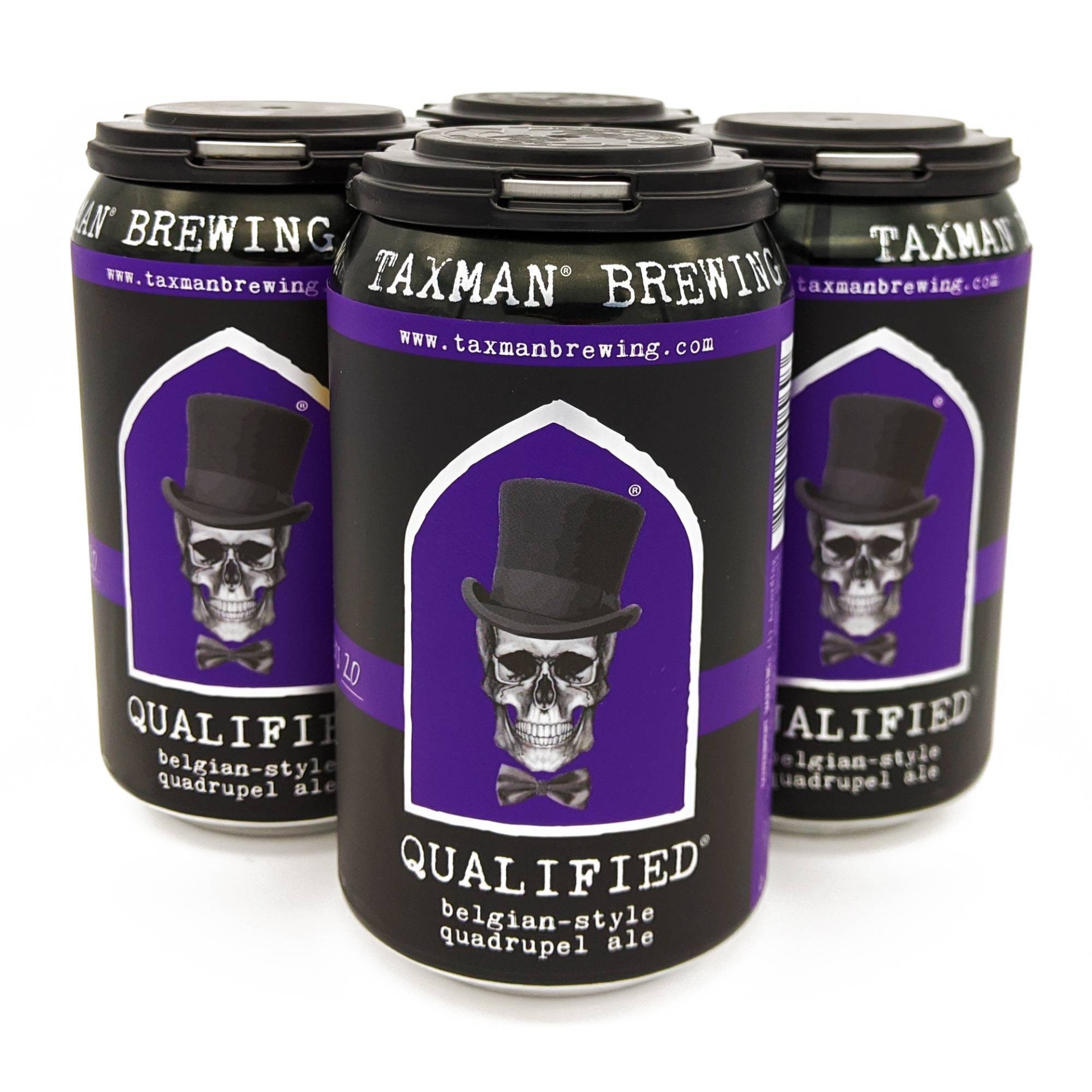 slide 1 of 1, Taxman Brewing Company Taxman Qualified Belgian-Style Quadrupel Beer - 4pk/12 fl oz Cans, 1 ct