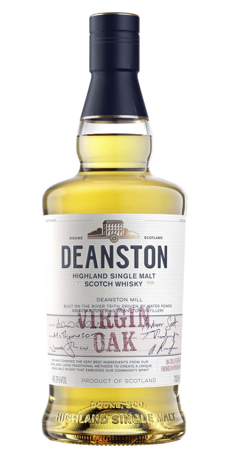 slide 1 of 1, Deanston Virgin Oak Scotch, 750 ml