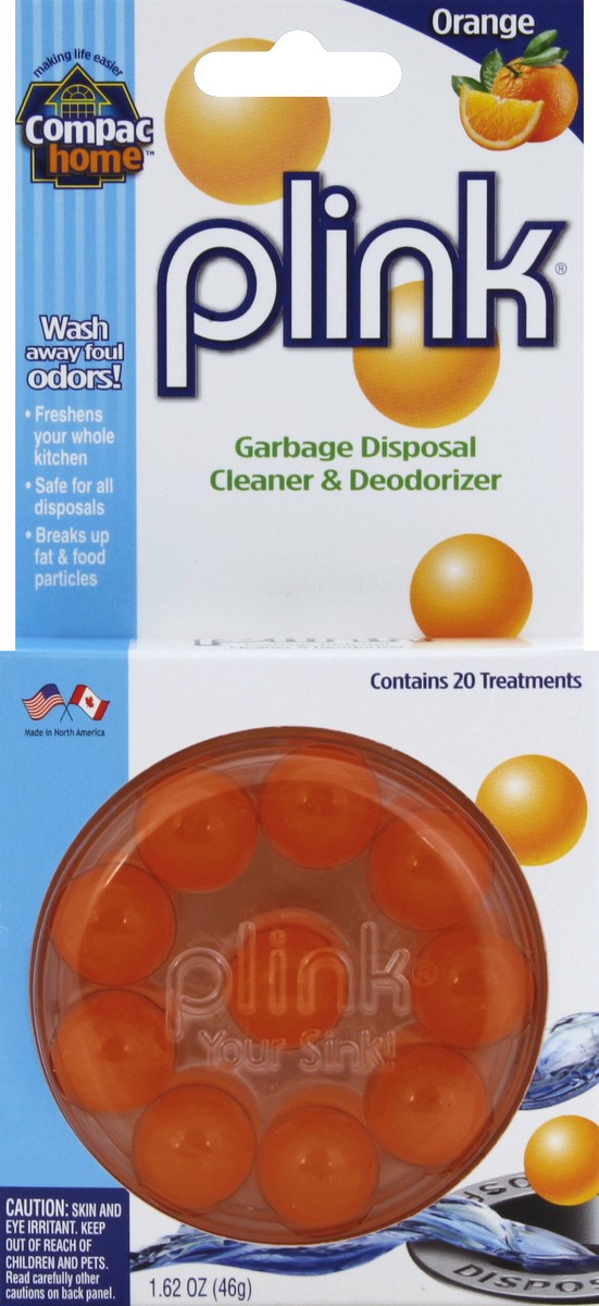 slide 3 of 4, Plink Garbage Disposal Cleaner & Deodorizer 1.62 oz, 20 ct