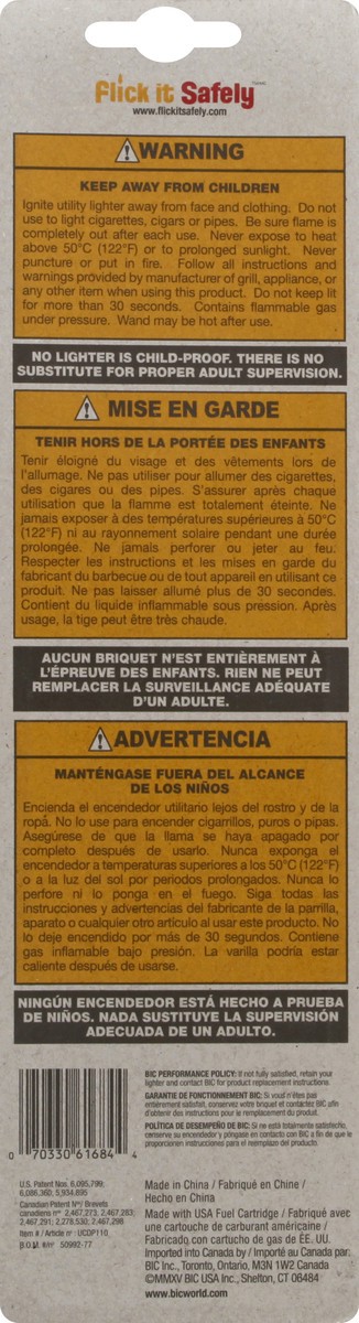 slide 5 of 9, BIC Multi-Purpose Candle Edition Lighter 1 ea, 1 ct