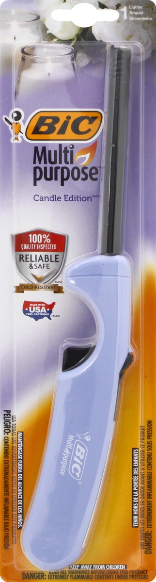 slide 3 of 9, BIC Multi-Purpose Candle Edition Lighter 1 ea, 1 ct