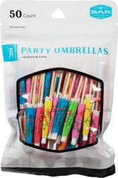The Bar Party Umbrellas 50 Party Umbrellas 50 ea