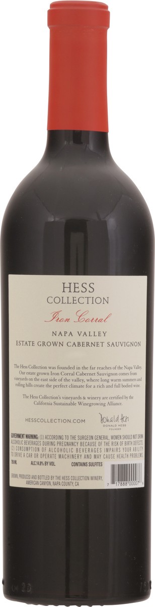 slide 6 of 11, Hess Collection Iron Corral Napa Valley Cabernet Sauvignon 750 ml, 750 ml