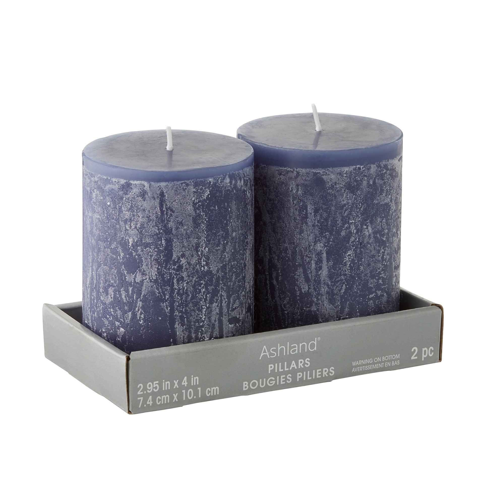 slide 2 of 5, 2.95" X 4" Scented Pillar Candles, 2ct. By Ashland, 2 ct