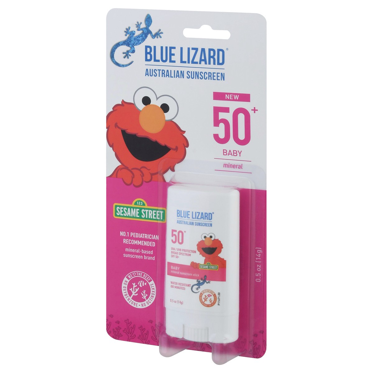 slide 7 of 11, Blue Lizard 50+ Baby Sunscreen Stick, Sesame Street, 0.5 oz