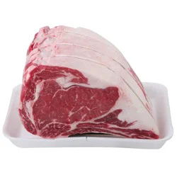 USDA Choice Harris Teeter Rancher Beef Bone-In Rib Roast
