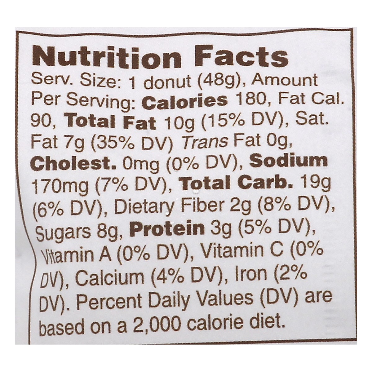 slide 5 of 9, Soozys Cinnamon Donut 1.7 oz, 1.7 oz