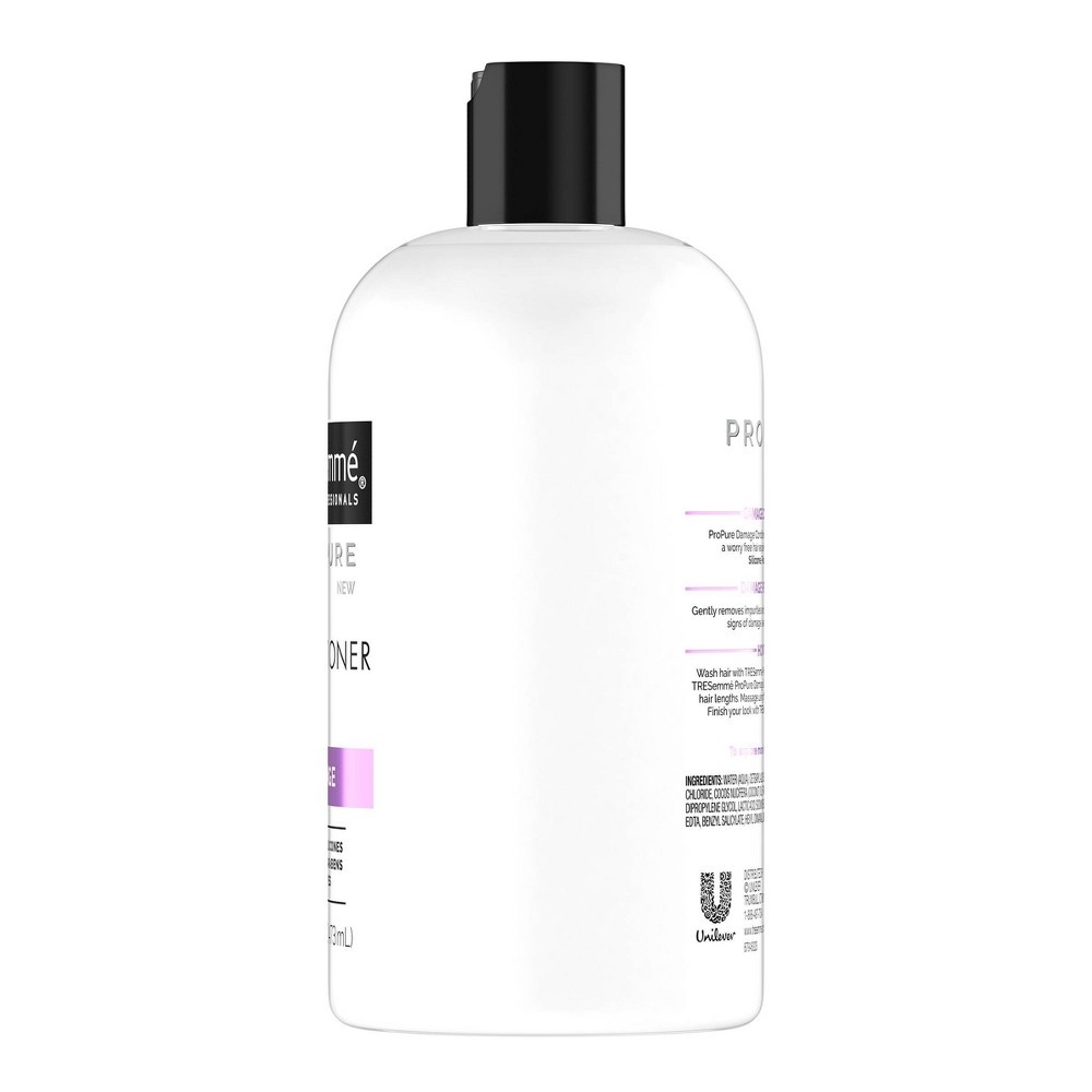slide 6 of 7, TRESemmé Pro Pure Silicone Free Conditioner For Damaged Hair, 16 oz