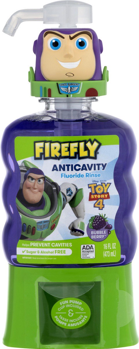 slide 8 of 9, Firefly Buzz Lightyear Anticavity Fluoride Rinse, 16 fl oz