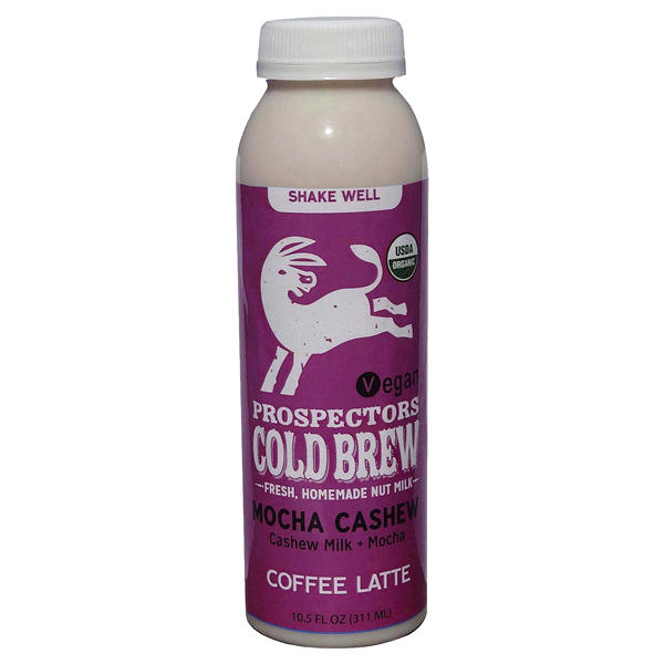 slide 1 of 1, Prospectors Cold Brew Mocha Cashew Coffee Latte, 10.5 oz