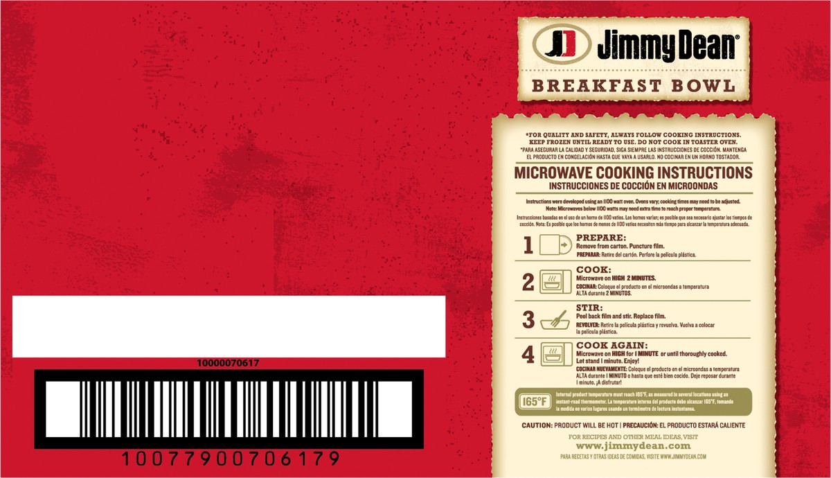 slide 6 of 14, Jimmy Dean Meat Lovers Breakfast Bowl, 56 oz. (8 Pack), 