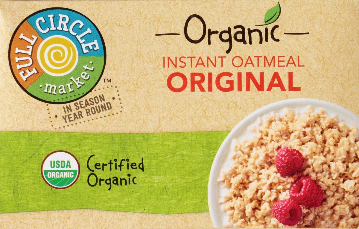 slide 12 of 14, Full Circle Market Organic Original Instant Oatmeal 8 ea, 7.9 oz