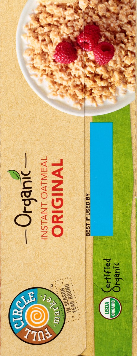 slide 2 of 14, Full Circle Market Organic Original Instant Oatmeal 8 ea, 7.9 oz