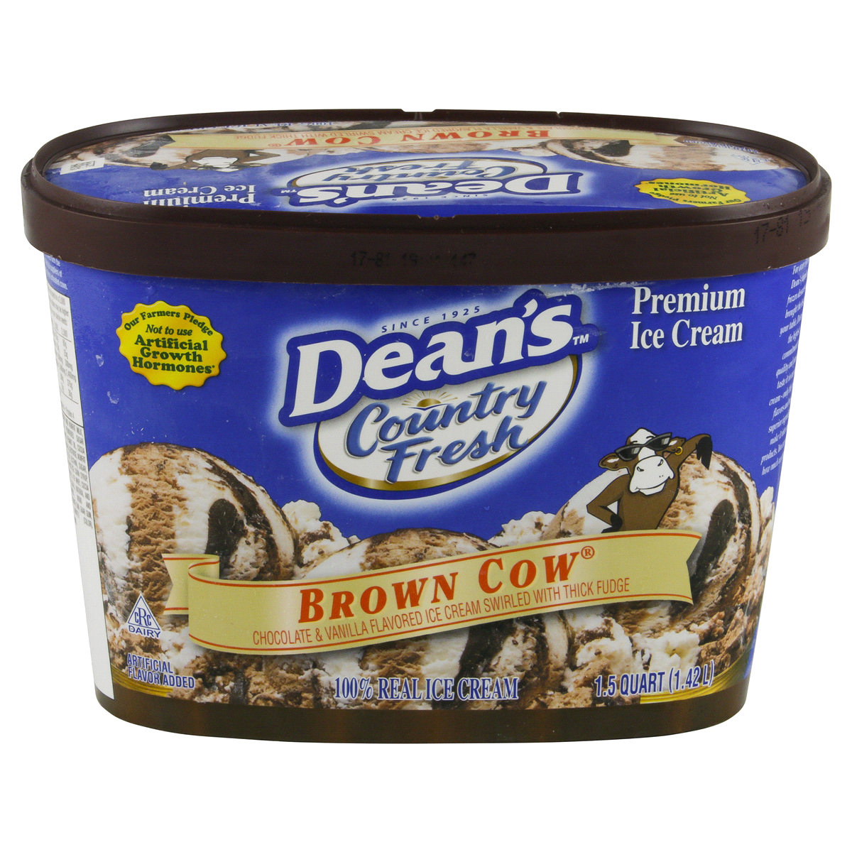 Brown Cow Delight™ Ice Cream 1.5 Quart - Mayfield Dairy Farms®