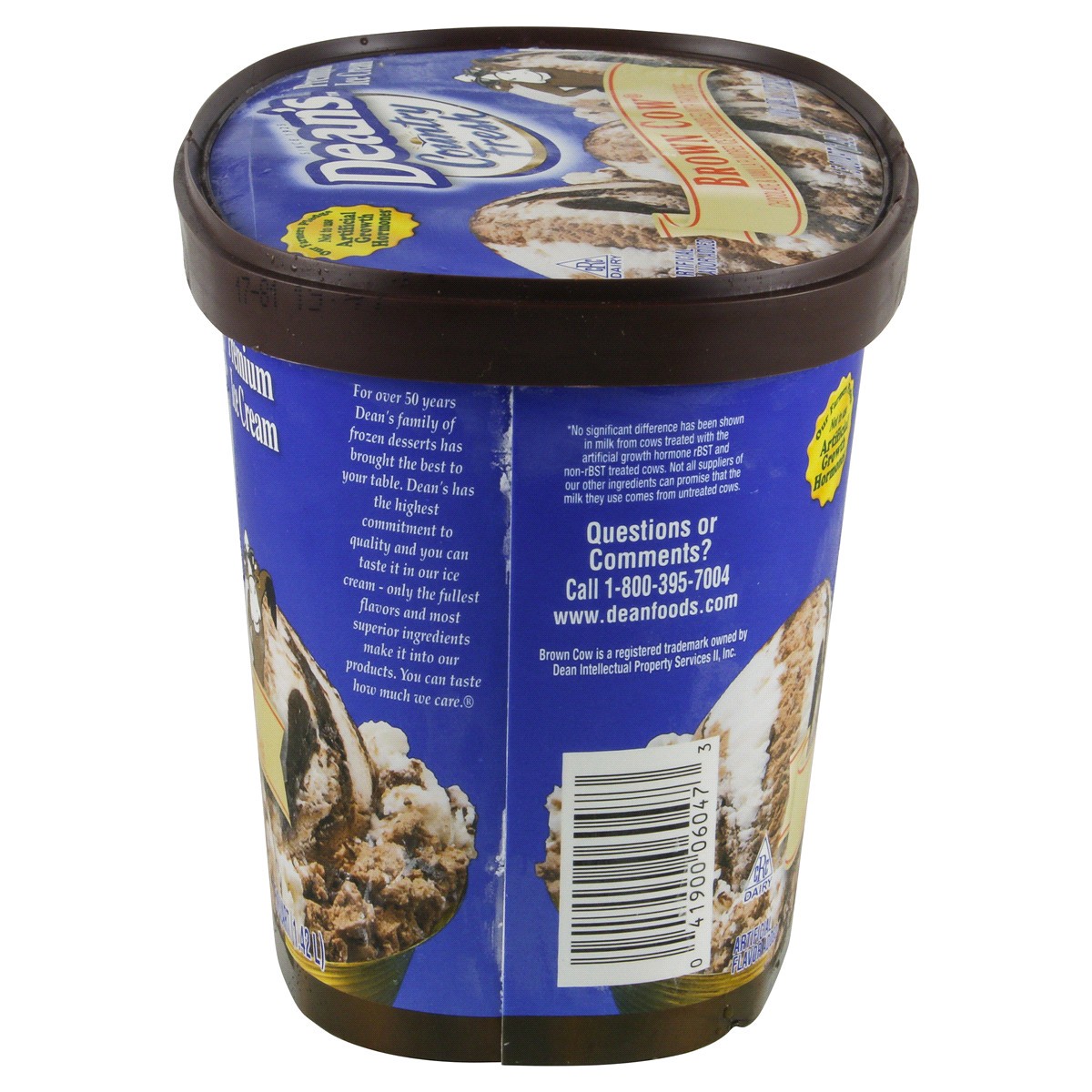 slide 3 of 4, Country Fresh Brown Cow Ice Cream, 1.5 qt