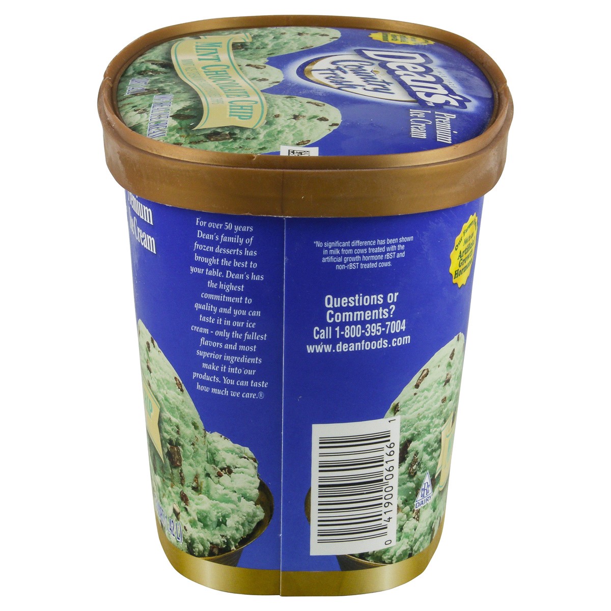 slide 2 of 4, Country Fresh Mint Chocolate Chip Ice Cream, 48 oz