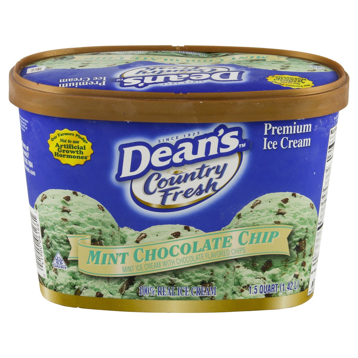 slide 3 of 4, Country Fresh Mint Chocolate Chip Ice Cream, 48 oz