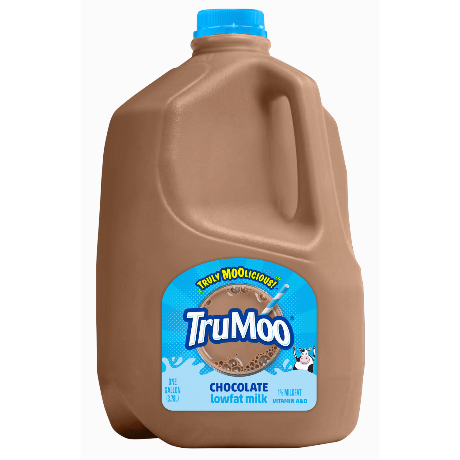 slide 1 of 2, TruMoo 1% Low Fat Chocolate Milk Gallon, 1 gal