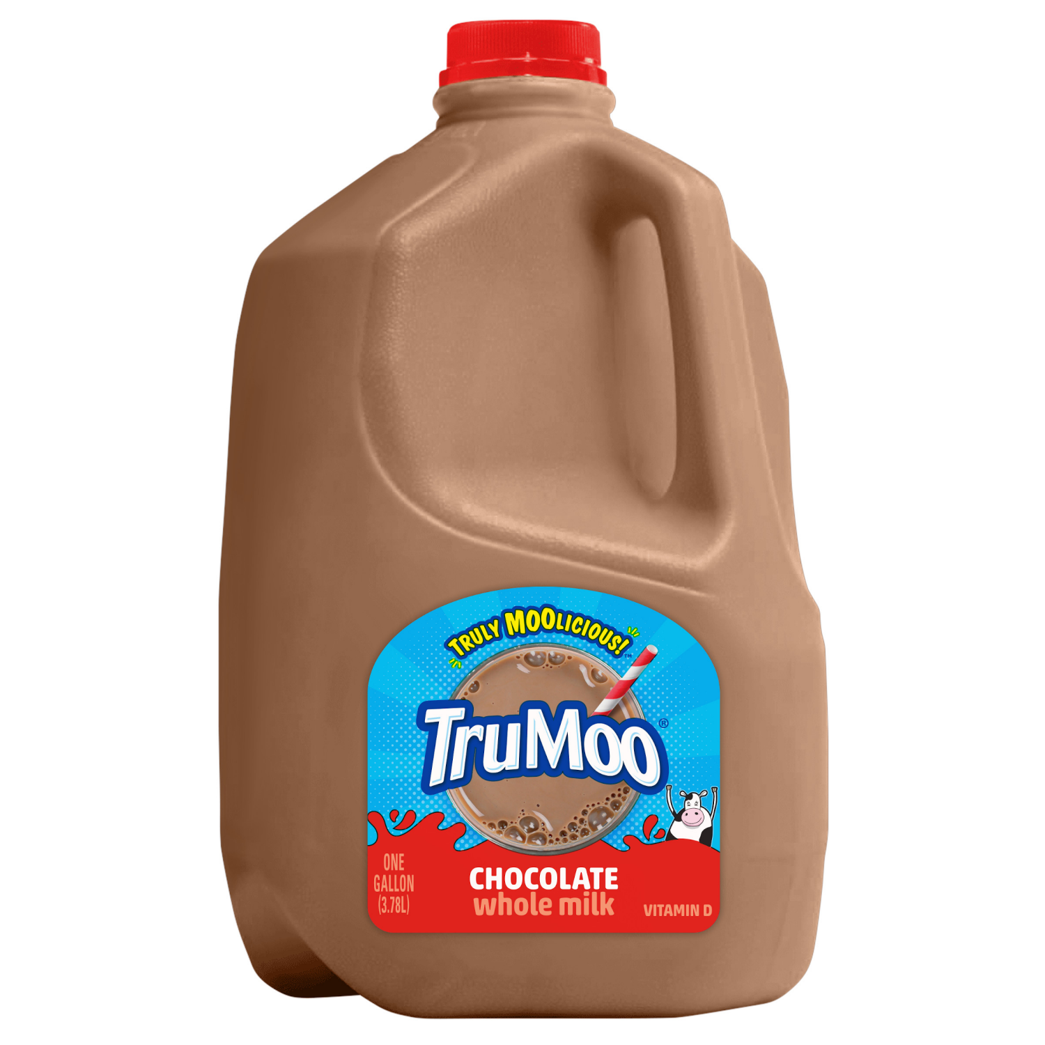 slide 1 of 1, TruMoo Vitamin D Whole Chocolate Milk Gallon, 1 gal
