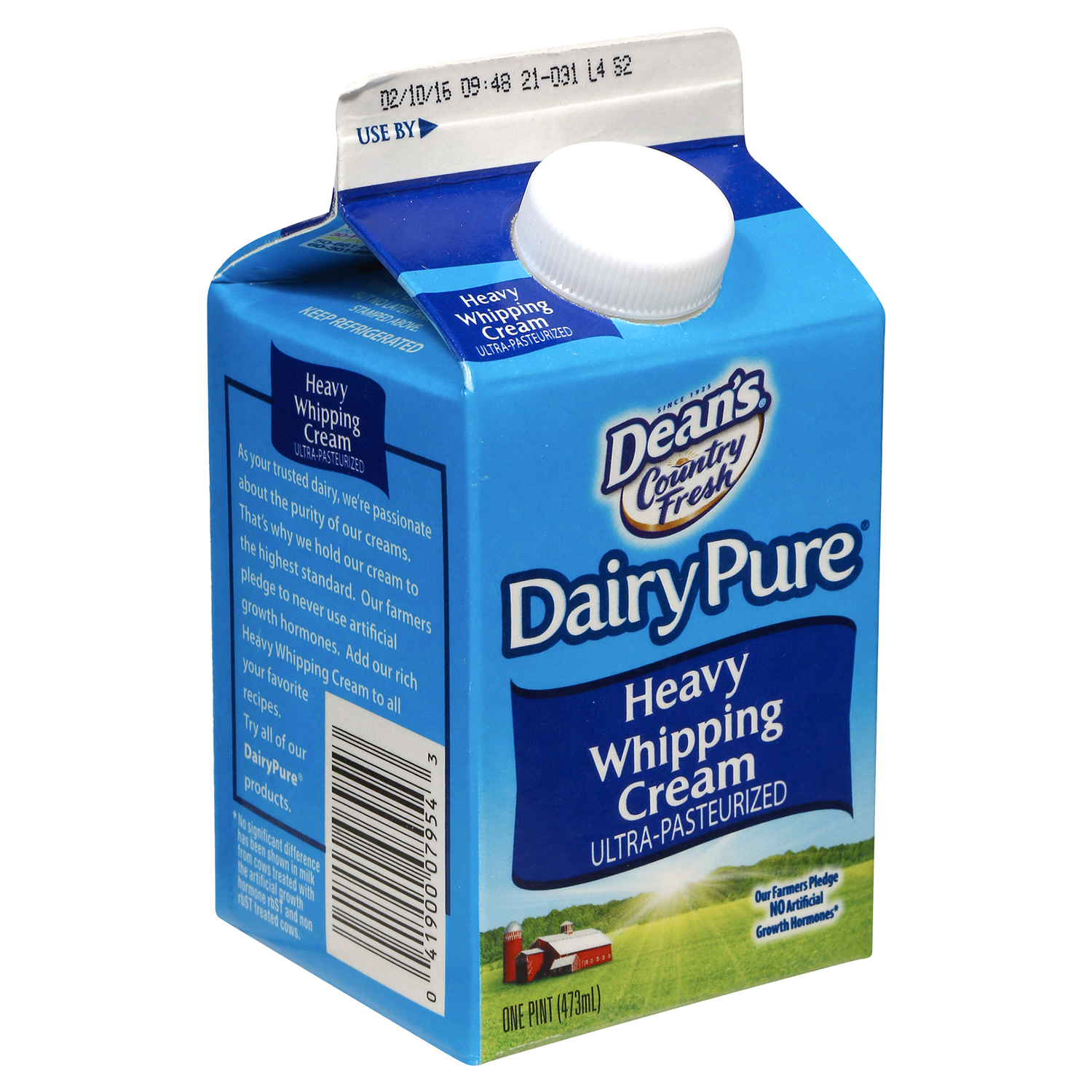 slide 2 of 4, Dairy Pure Heavy Whipping Cream Ultra-Pasteurized, 1 pint