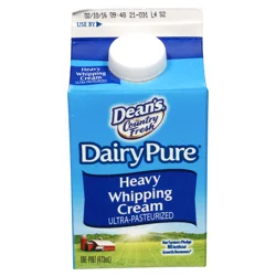Dairy Pure Heavy Whipping Cream Ultra-Pasteurized