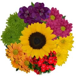 Holiday Themed Mixed Bouquet