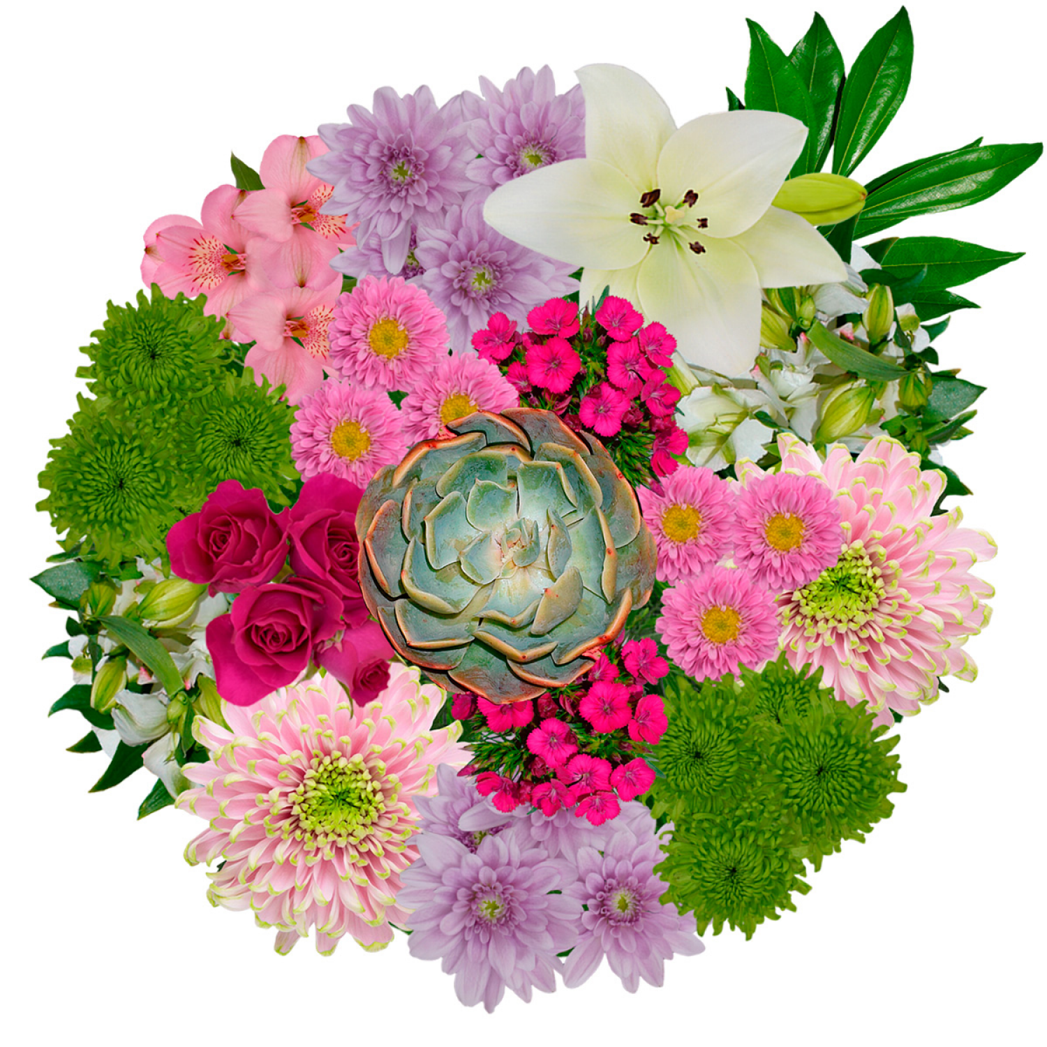 slide 1 of 9, Great Lakes Living Mixed Bouquet, 1 ct