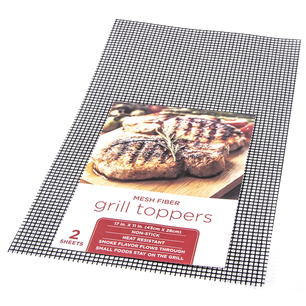 slide 1 of 1, Grand Gourmet Mesh Fiber Non-stick Large Toppers, 2 ct