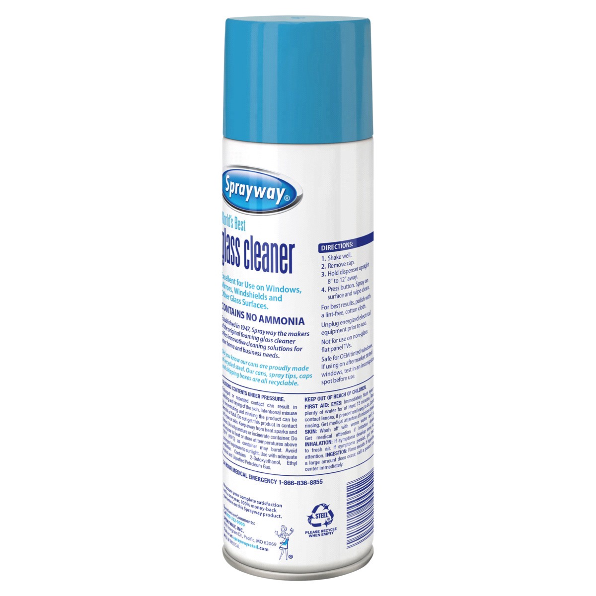 slide 2 of 2, Sprayway Glass Cleaner, 6 oz