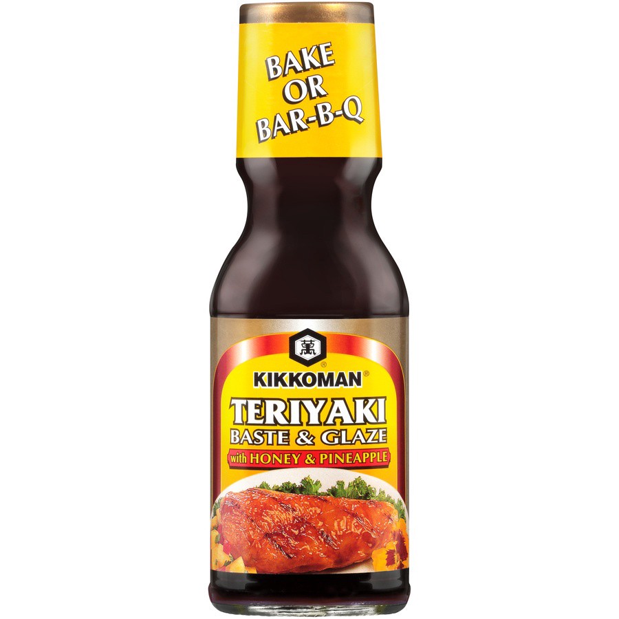 slide 1 of 7, Kikkoman Baste & Glaze Teriyaki Sauce with Honey & Pineapple 285 ml, 285 ml