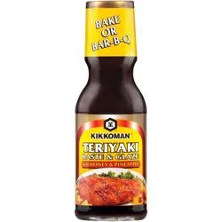 Kikkoman Baste & Glaze Teriyaki Sauce with Honey & Pineapple 285 ml