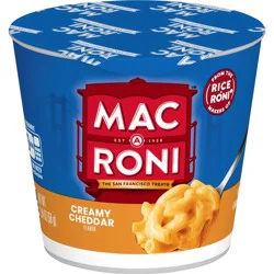 Mac-A-Roni Mac A Roni Pasta With Flavored Sauce Creamy Cheddar Flavor 2.04 Oz