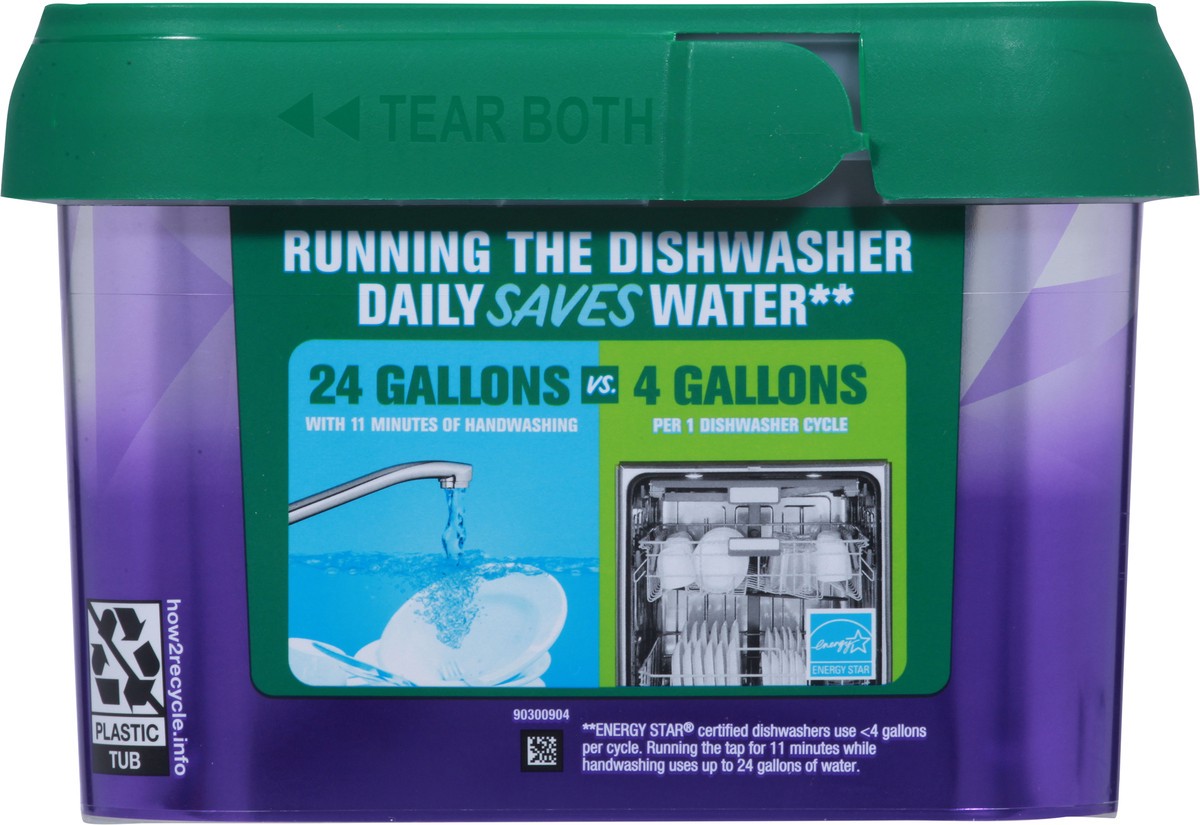 slide 7 of 13, Cascade Platinum Plus ActionPacs Mountain Scent Dishwasher Detergent 28 ea, 28 ct