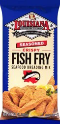 Louisiana Fish Fry Seafood Breading Mix, Fish Fry, Seasoned