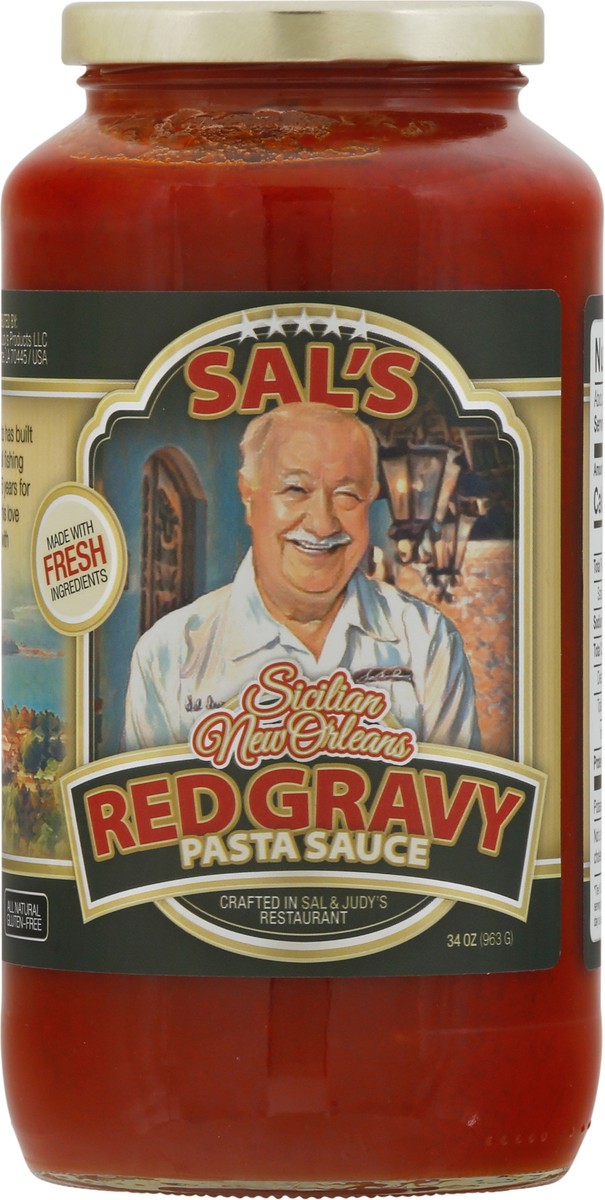 slide 5 of 11, Sal's Red Gravy Pasta Sauce 34 oz, 34 oz