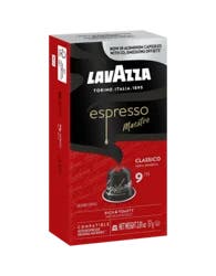 Lavazza Ground Medium Roast Classico Espresso Maestro Coffee 10 Capsules