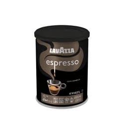 Lavazza Ground Intensity 5/10 Espresso Coffee 8 oz