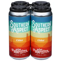 Ponderosa Cider Co. Southern Aspect Cider 4 - 16 fl oz Cans