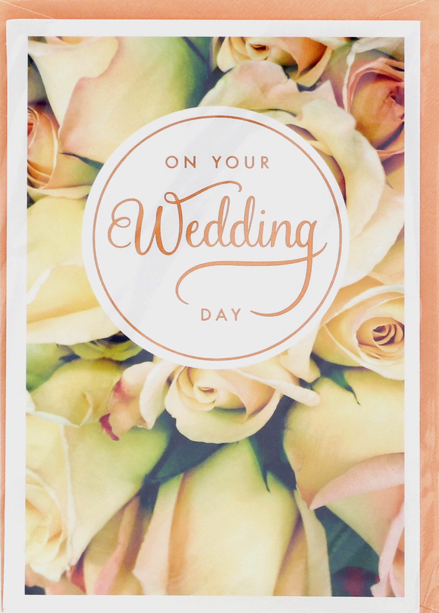 slide 1 of 9, American Greetings On Your Wedding Day Greeting Card 1 ea, 1 ct