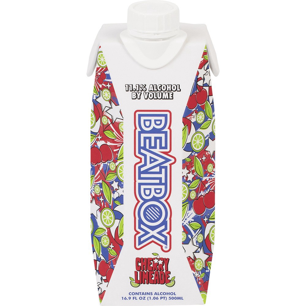 slide 1 of 1, Beatbox Cherry Limeade Malt, 500 ml