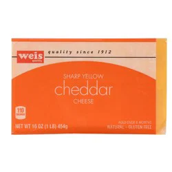 Sharp Yellow Cheddar Bar Cheese