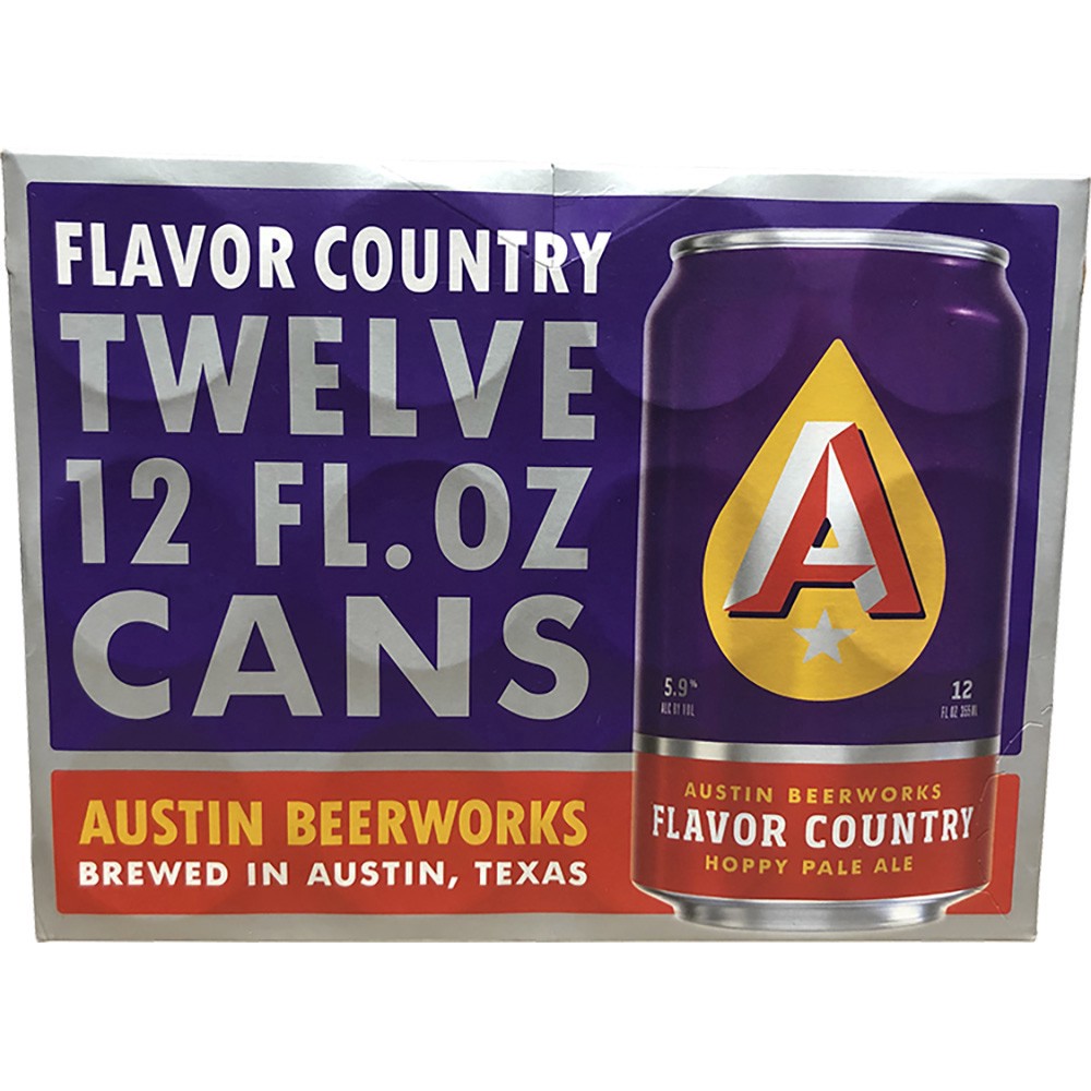 slide 1 of 1, Austin Beerworks Flavor Country, 12 ct; 12 oz