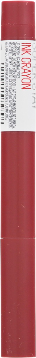 slide 8 of 10, Super Stay Be Bold Be You 120 Ink Crayon Lip Crayon 0.04 oz, 0.04 oz